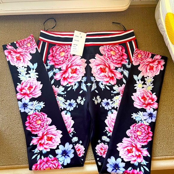 Something Pretty- Vintage Floral Pants - Picture 1 of 2